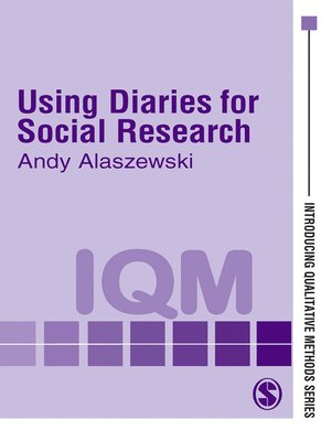 cover image of Using Diaries for Social Research